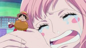Luffy y la princesa Shirahoshi
