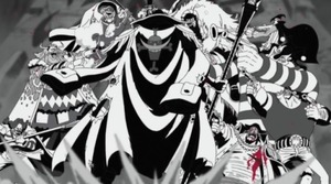piratas Kurohige vs. Barbablanca
