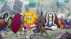 Luffy y companía llegan a Zou